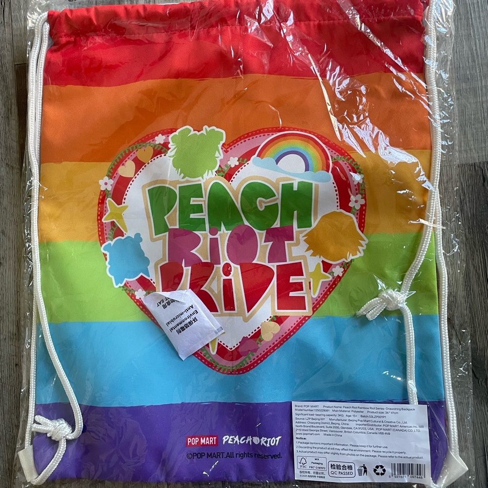 Peach Riot Rainbow Character Backpack - Picture 2 of 3